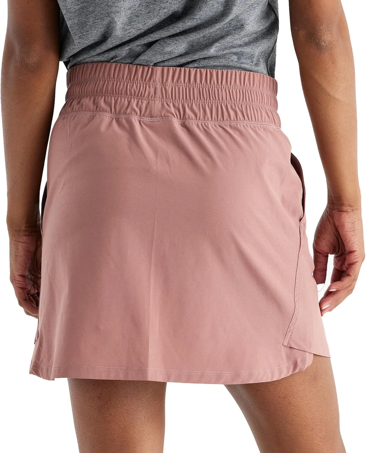 Free Fly Women's Pull-On Breeze Skirt - UPF 50  Sun Protection Casual Skirt for Women - Athletic, Travel, Golf