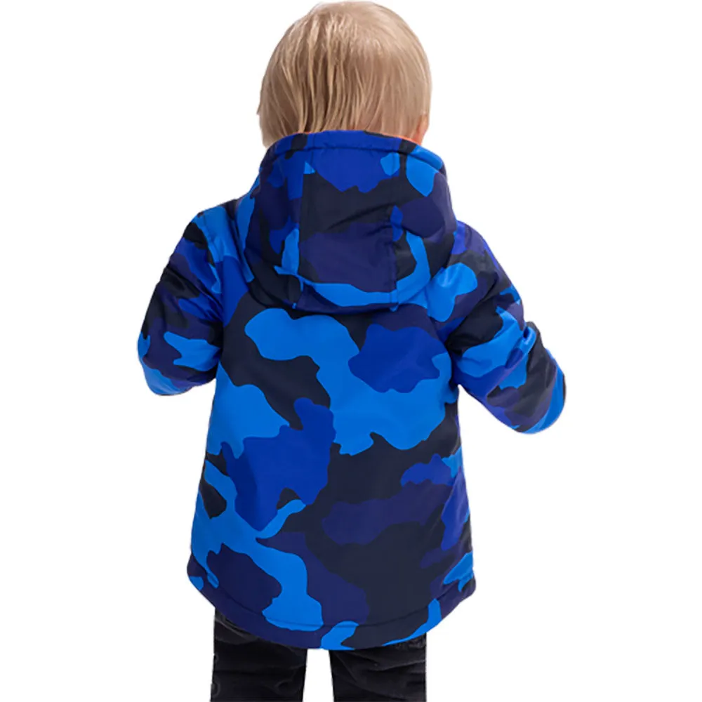 FXR Toddler Ride Reversible Jacket Blue Camo/Red