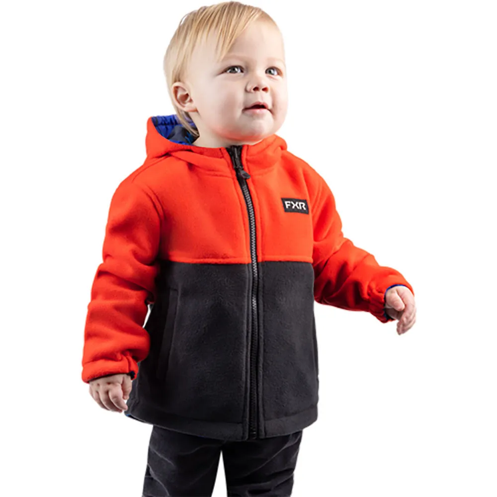 FXR Toddler Ride Reversible Jacket Blue Camo/Red