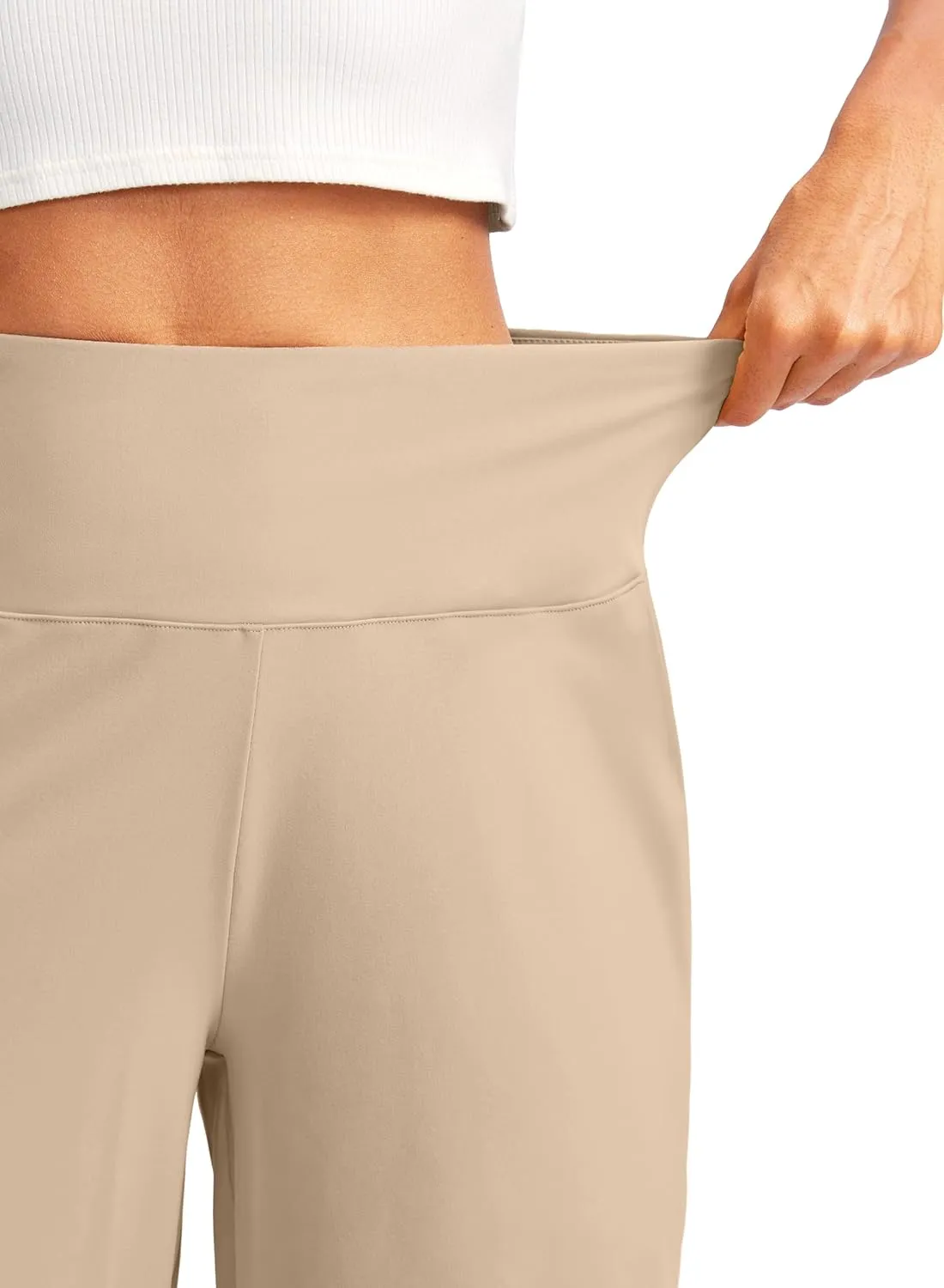 G Gradual Women's 12" Bermuda Long Shorts with Pockets High Waisted Stretch Knee Length Shorts for Women Summer Walking