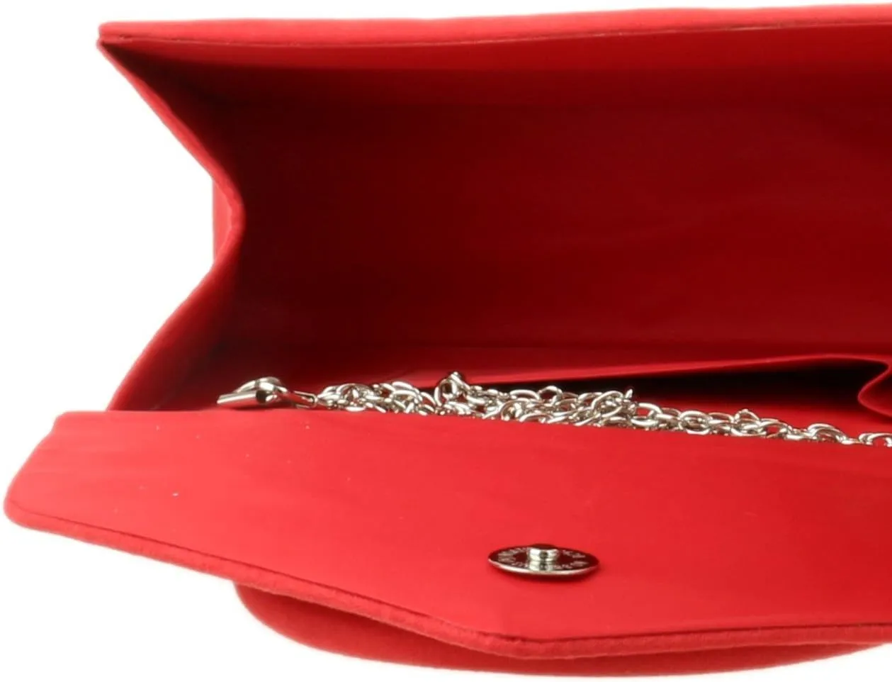 Girly HandBags Top Handle Faux Suede Clutch Bag Grab Holder Womens Handbag