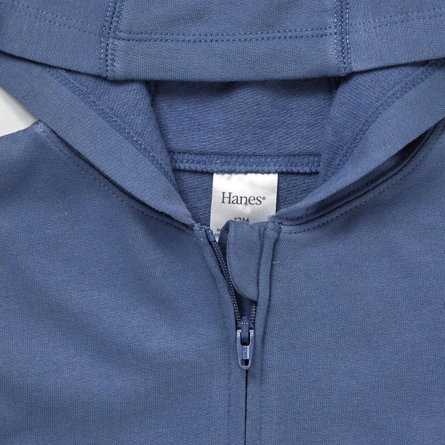 Hanes Unisex-Baby Organic Cotton French Terry Full-Zip Hoodie