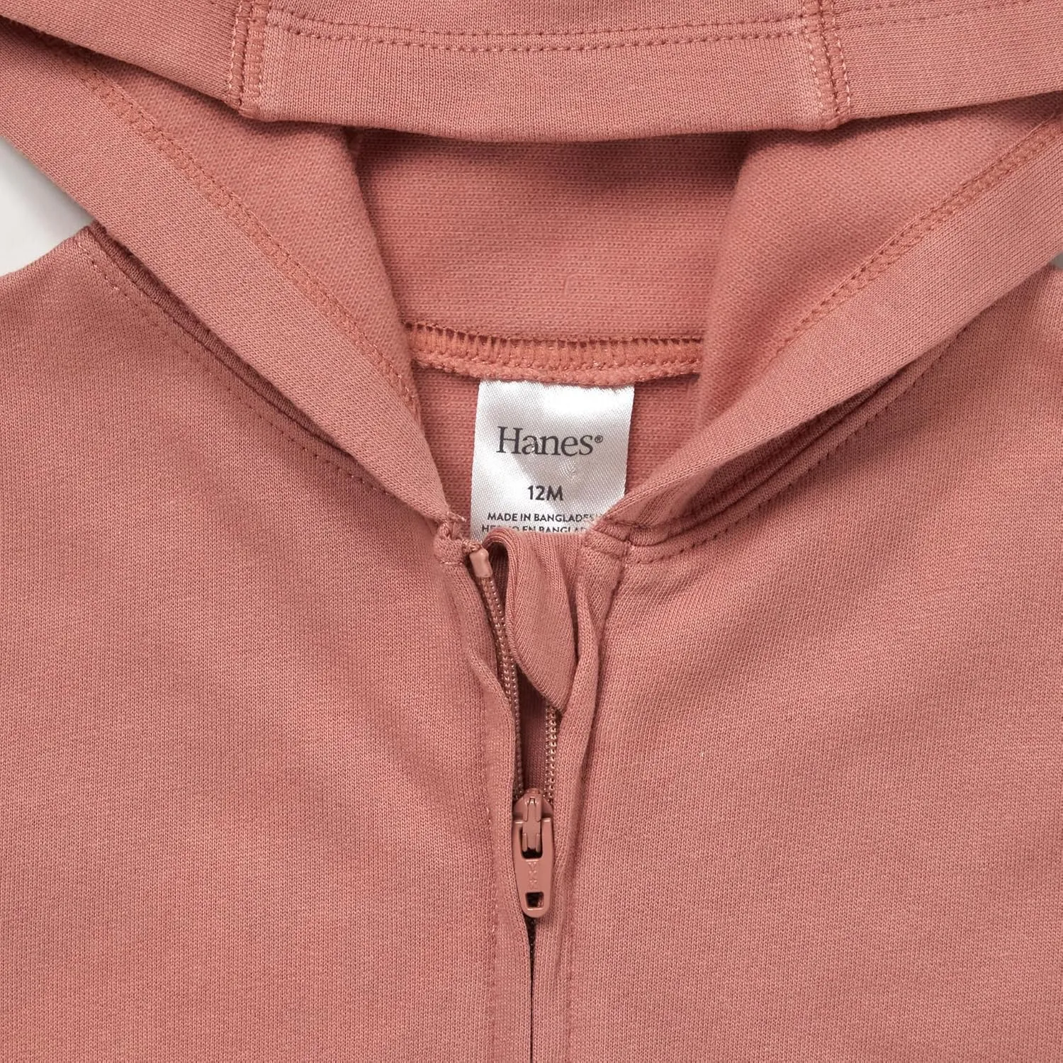 Hanes Unisex-Baby Organic Cotton French Terry Full-Zip Hoodie