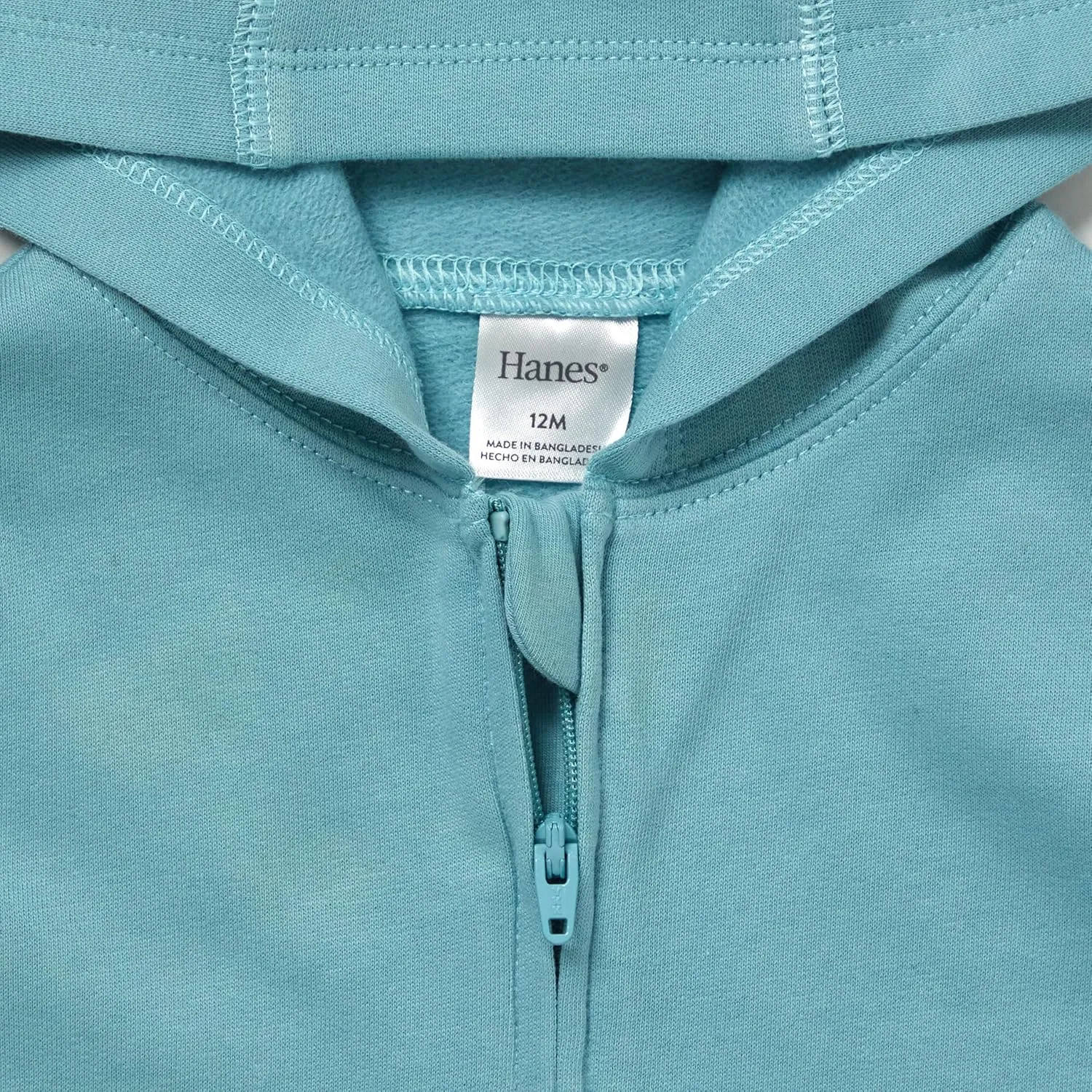 Hanes Unisex-Baby Organic Cotton French Terry Full-Zip Hoodie