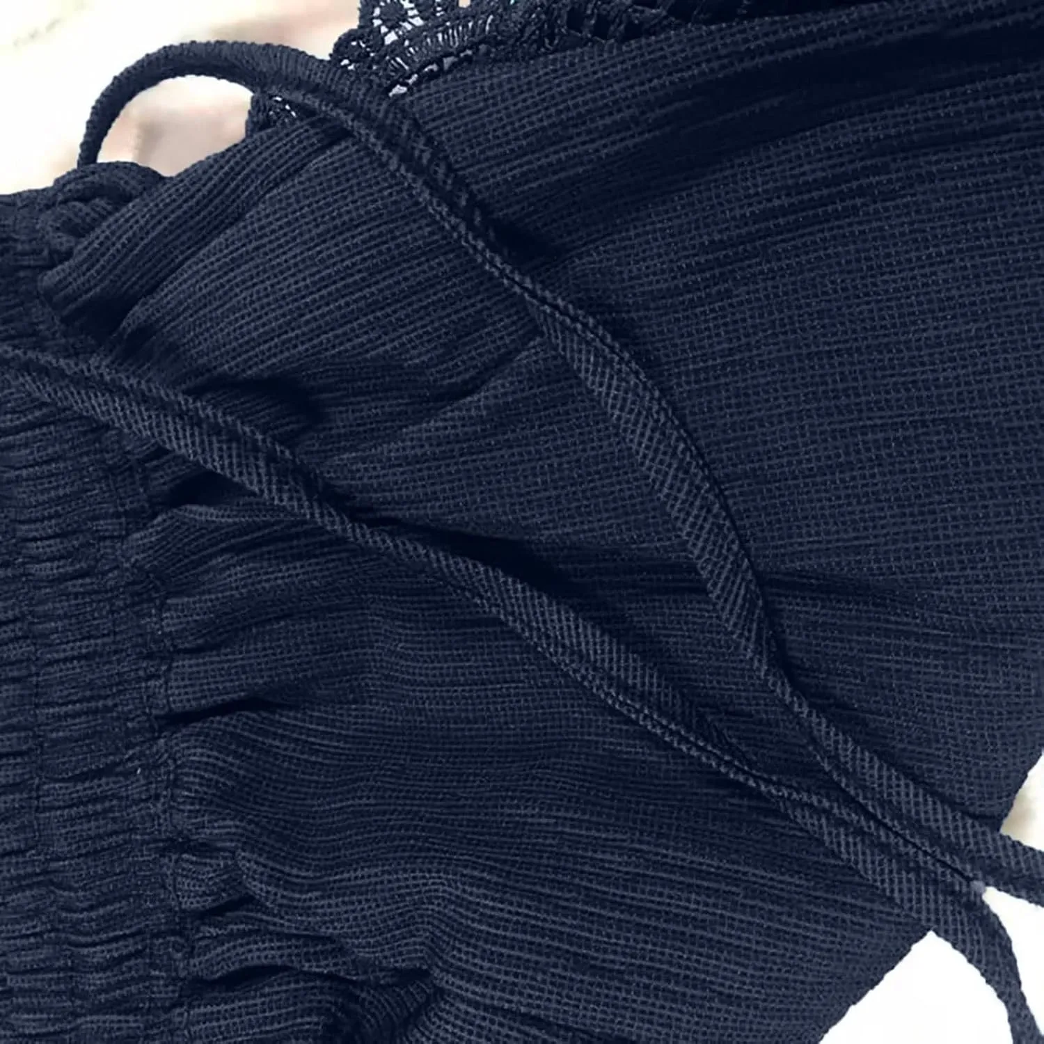 HAVUITYY Women Casual Shorts Summer Floral Lace Plus Size High Waist Drawstring Dressy Yoga Shorts Soft Trendy Beach Clothes