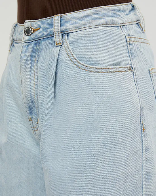 High Rise Pleated Wide Leg Pants