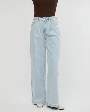 High Rise Pleated Wide Leg Pants