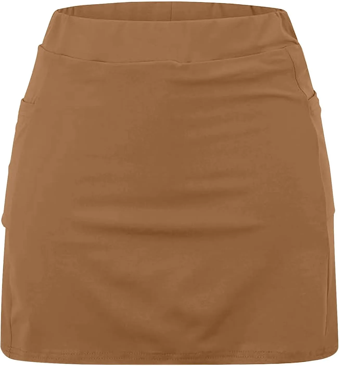 hlysgo Womens High Waisted Tennis Skort A-Line Skater Skirts with Lining Shorts Summer Plus Size Workout Athletic Shorts