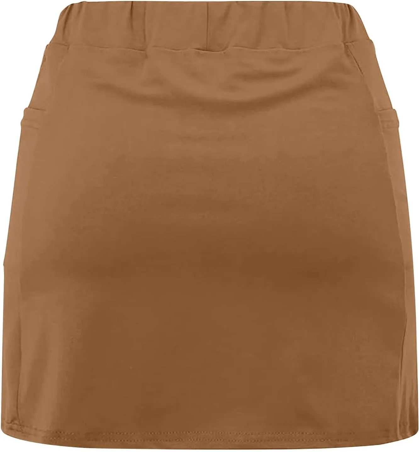 hlysgo Womens High Waisted Tennis Skort A-Line Skater Skirts with Lining Shorts Summer Plus Size Workout Athletic Shorts