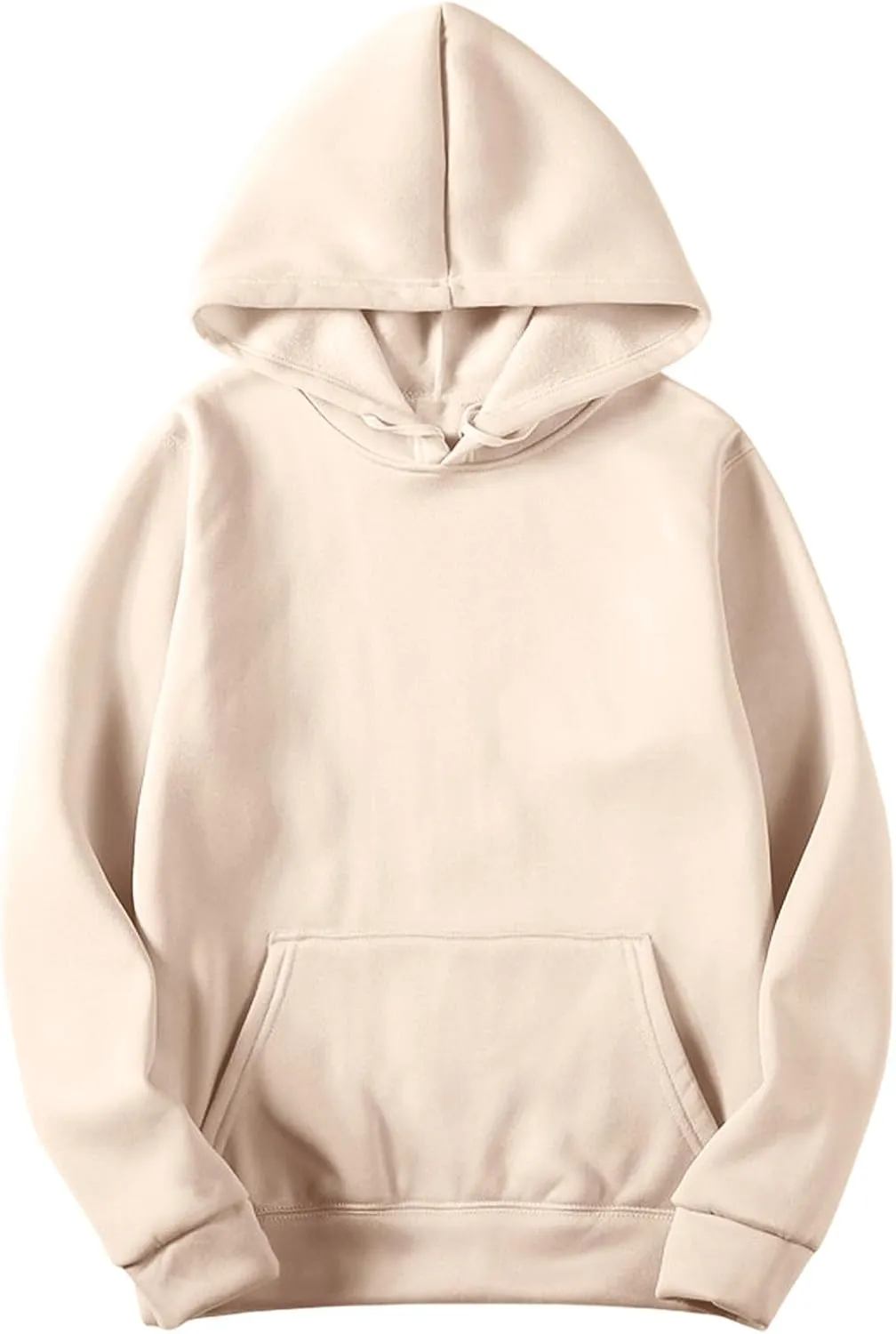 Hoodies For Women Oversized Fleece Sweatshirts Long Sleeve Casual Hooded Basic Pullover 2024 Fall Outfits Sweater