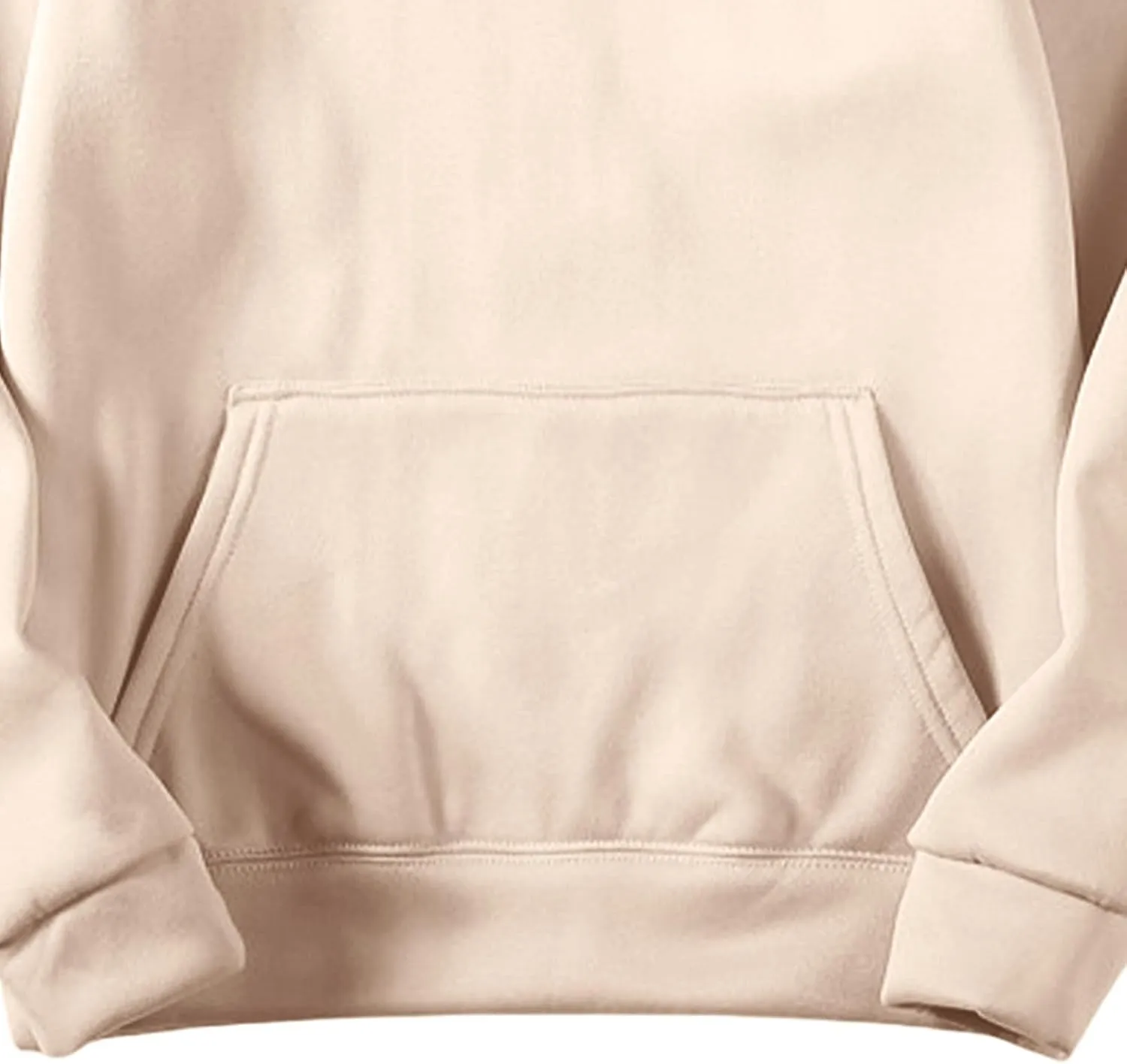 Hoodies For Women Oversized Fleece Sweatshirts Long Sleeve Casual Hooded Basic Pullover 2024 Fall Outfits Sweater