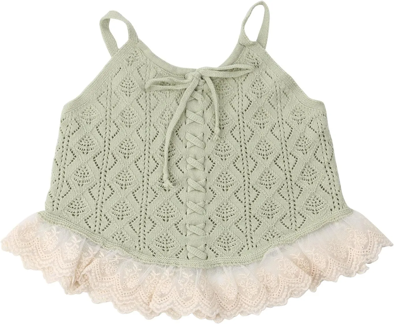 HOOLCHEAN Baby Girls Summer Thin Knit Wide Camisole Shirt Toddler Swing Top