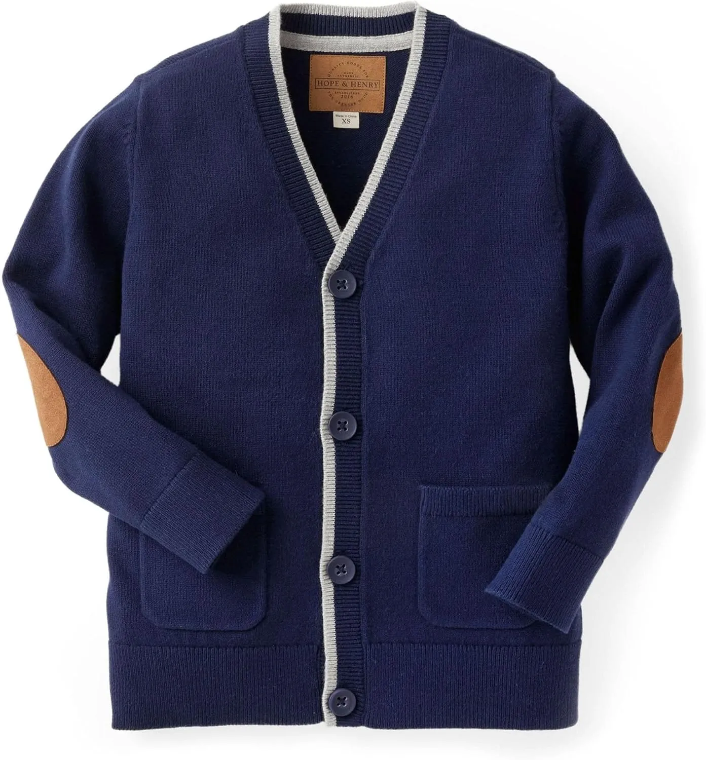 Hope & Henry Boys' Cardigan Sweater