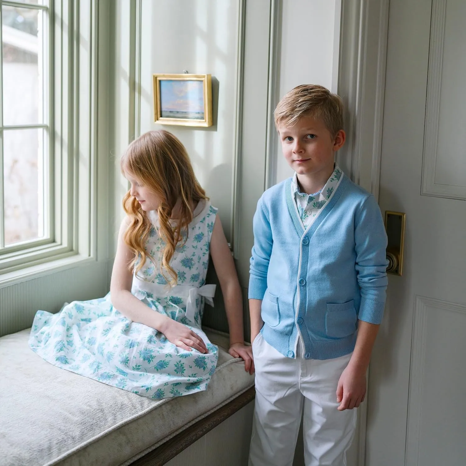 Hope & Henry Boys' Cardigan Sweater