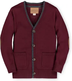 Hope & Henry Boys' Cardigan Sweater