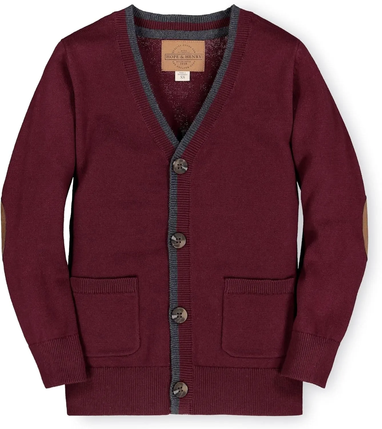 Hope & Henry Boys' Cardigan Sweater
