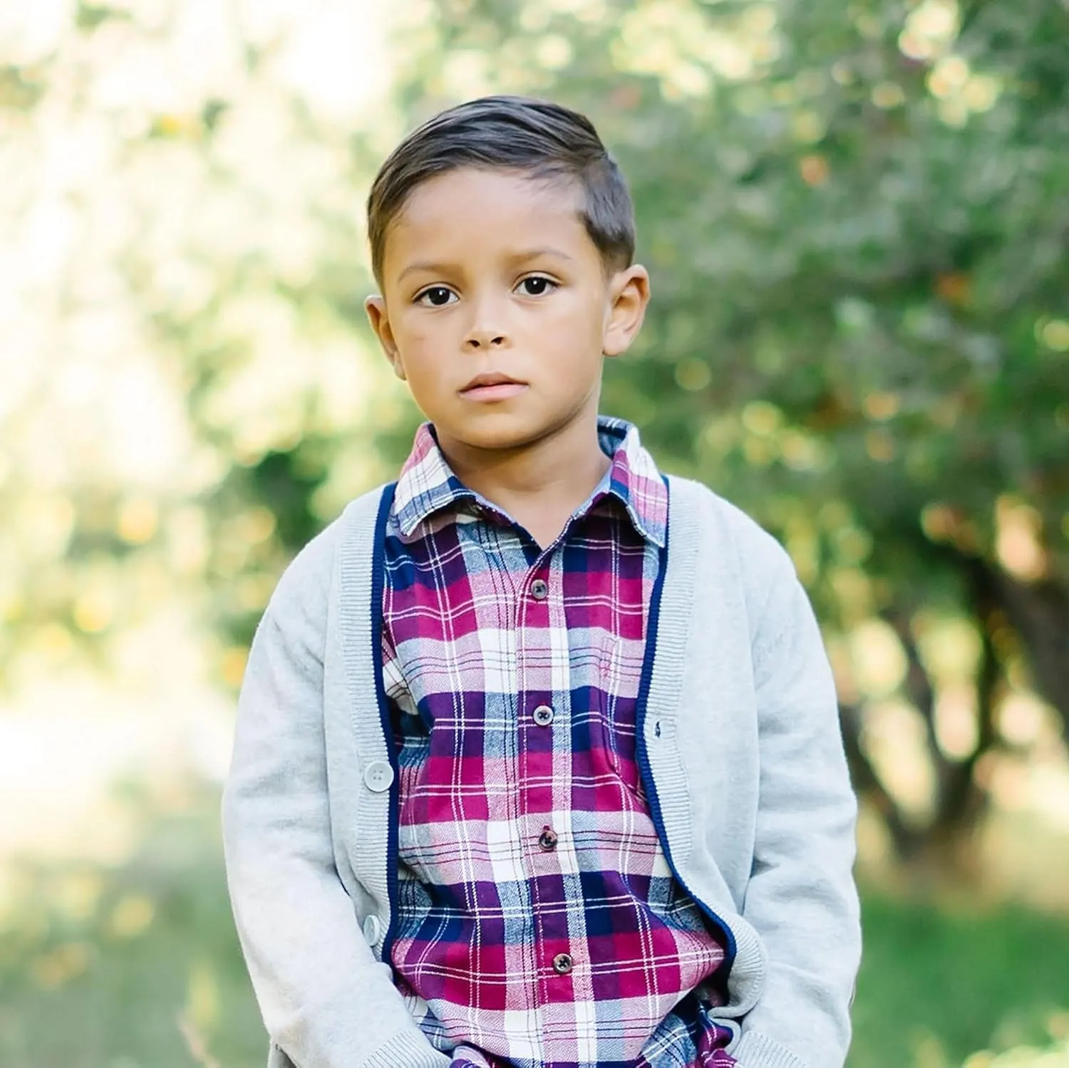 Hope & Henry Boys' Cardigan Sweater