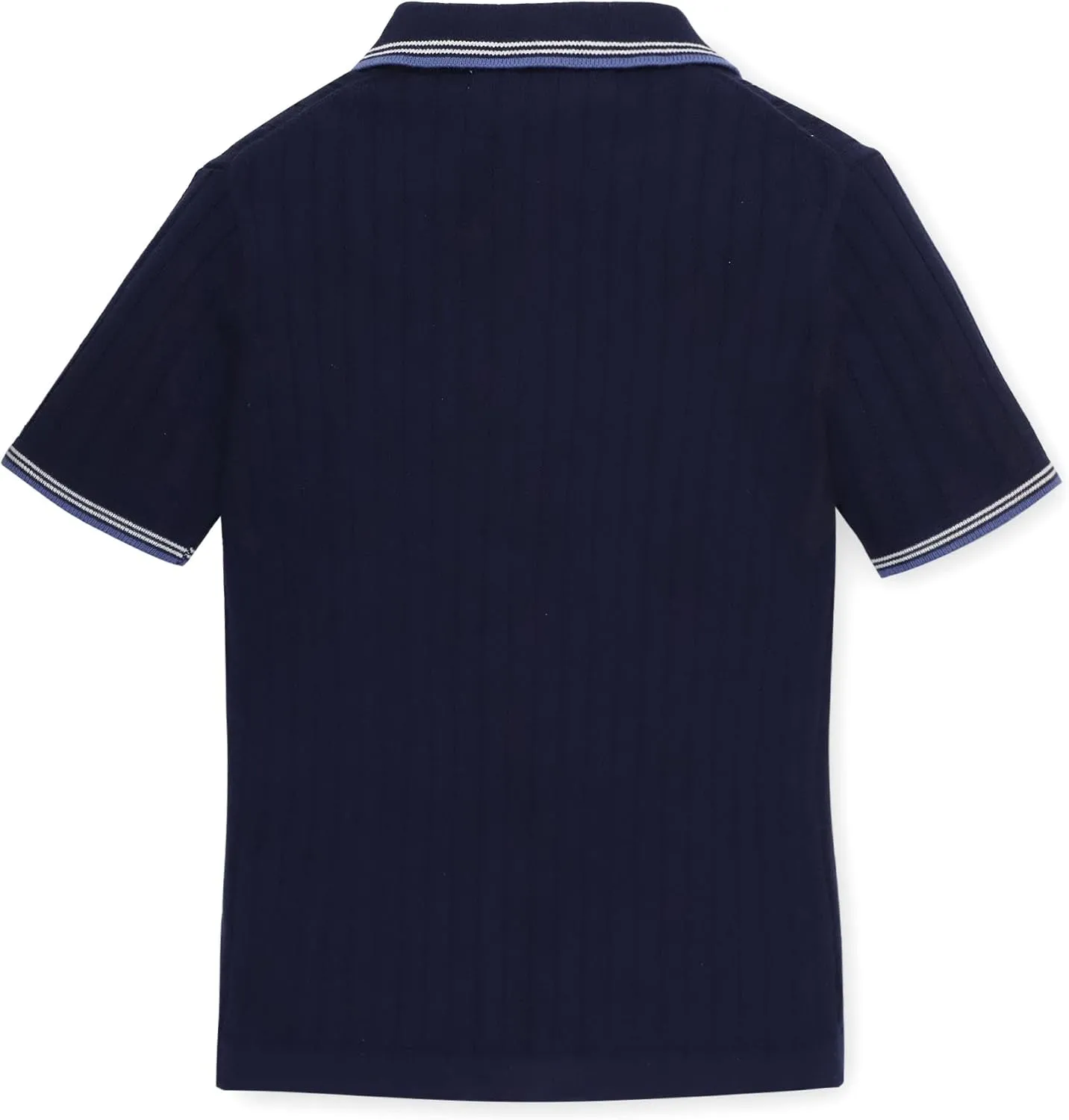 Hope & Henry Boys' Short Sleeve Sweater Polo