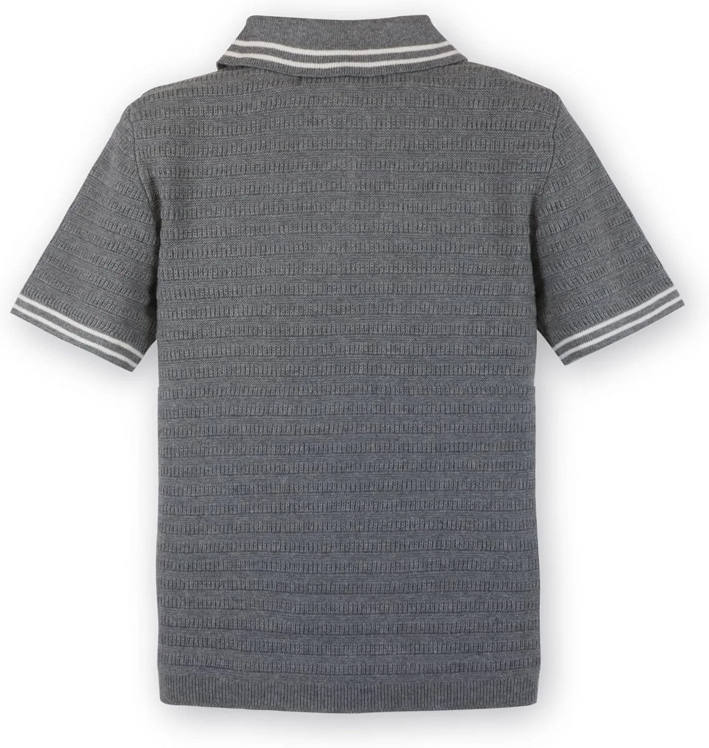 Hope & Henry Boys' Short Sleeve Sweater Polo