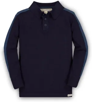 Hope & Henry Boys' Short Sleeve Sweater Polo