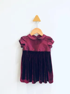 Irredecent Velvet Dress // 6M