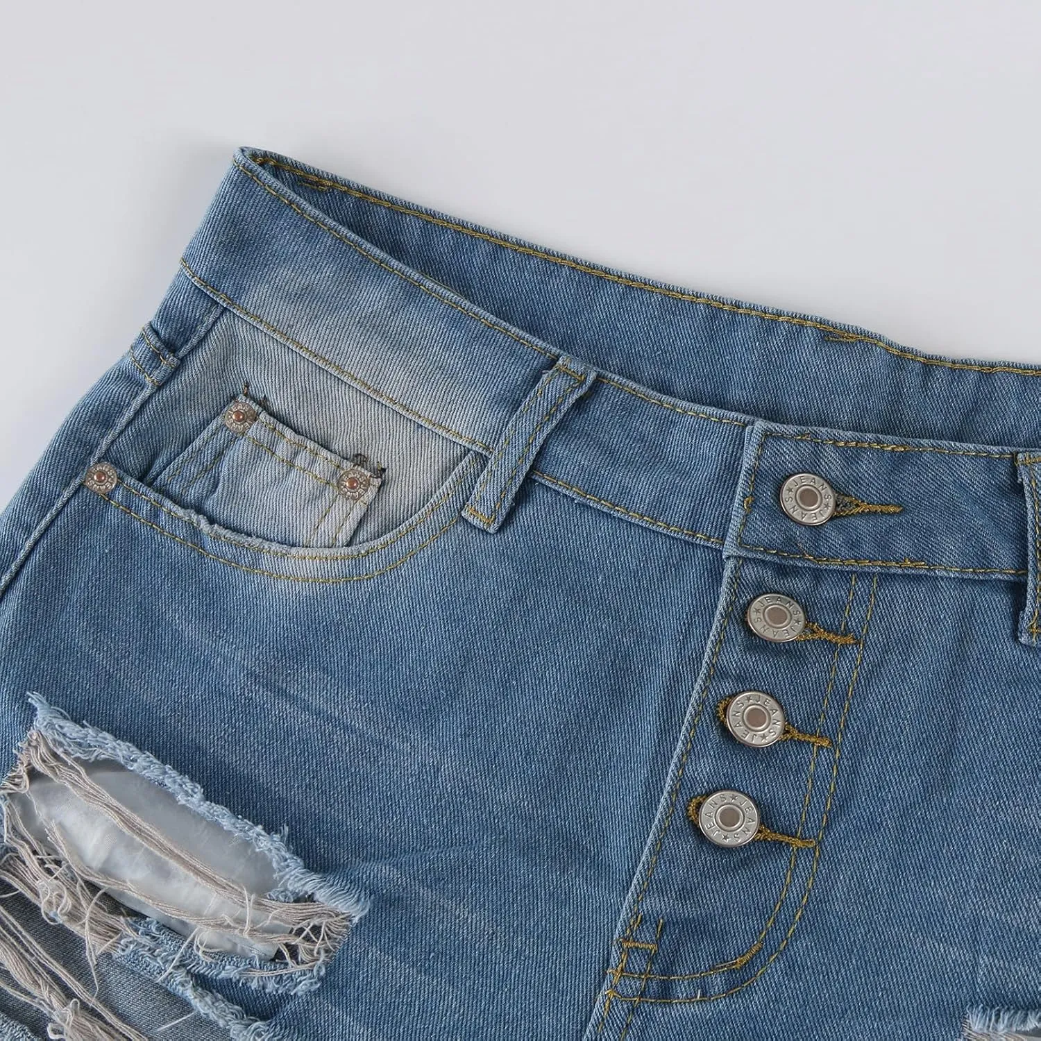 Jorts Women Baggy Cut Off Ripped Jean Shorts Sexy Denim Boxer Shorts Raw Hem Trendy Jeans Lounge Cowgirl Pants