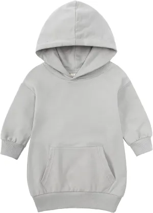 KAGAYD Toddler Boys Girls Hoodies Pullover Fleece Sweatshirt Children Black Solid Color Babies Hooded Top Active Sports