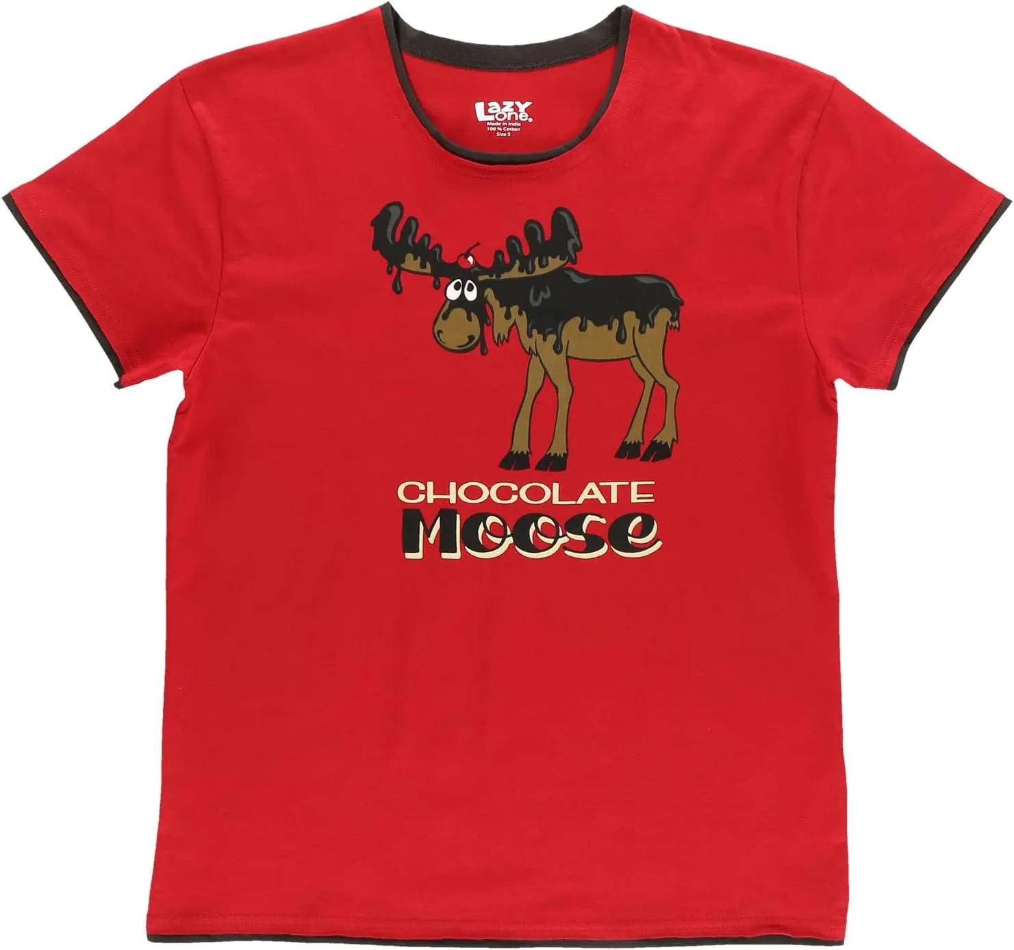 Lazy One Pajamas for Women, Cute Moose Pajama Pants and Top Separates