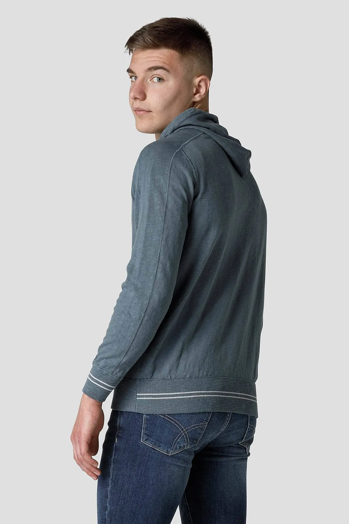 Marine Knitted Sweatshirt