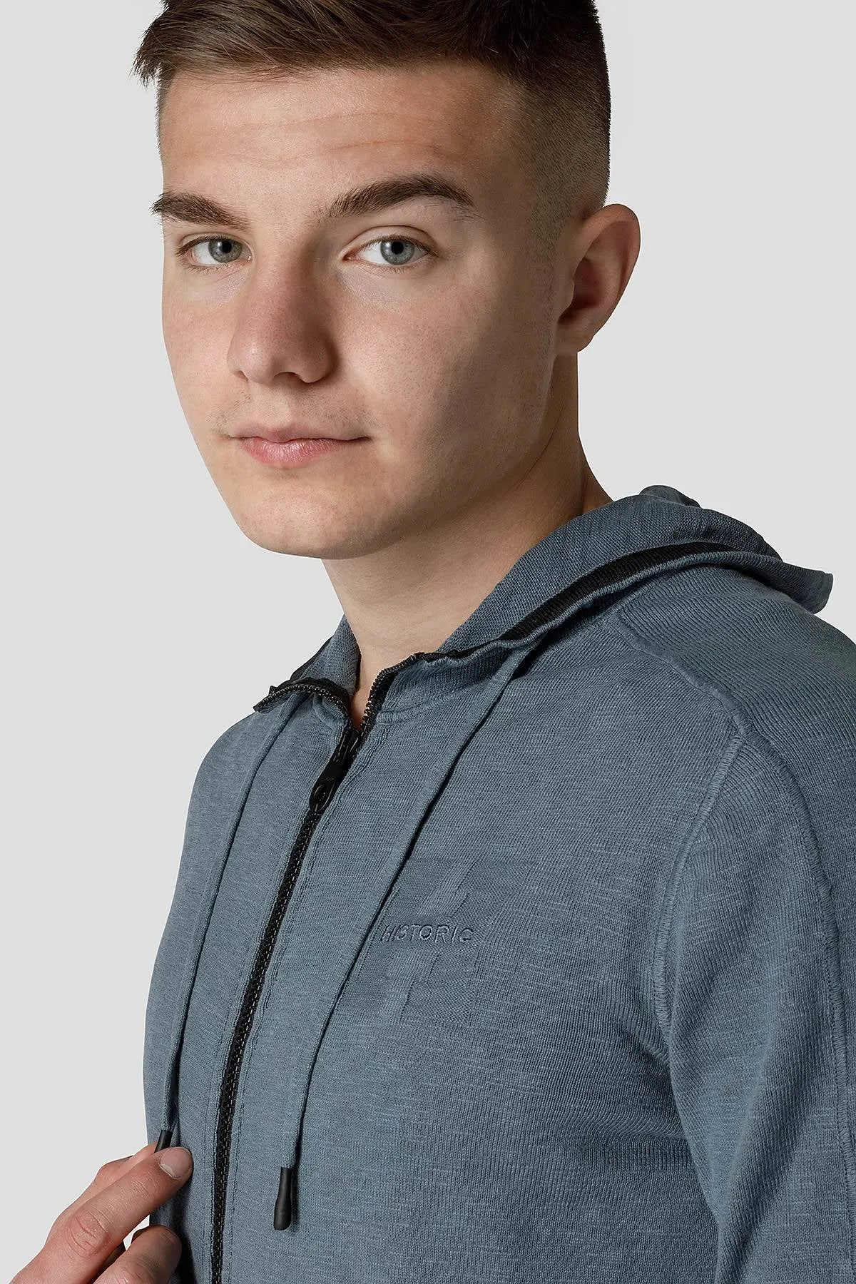 Marine Knitted Sweatshirt