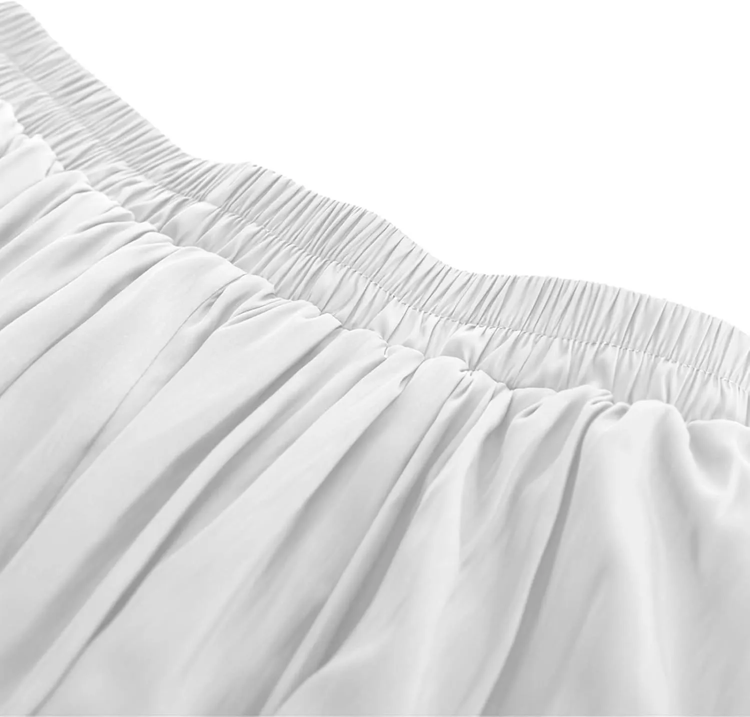 Maxi Skirts for Women High Waist Renaissance Double Layered Long Skirt Vintage Pleated Flowy Solid Summer Skirt