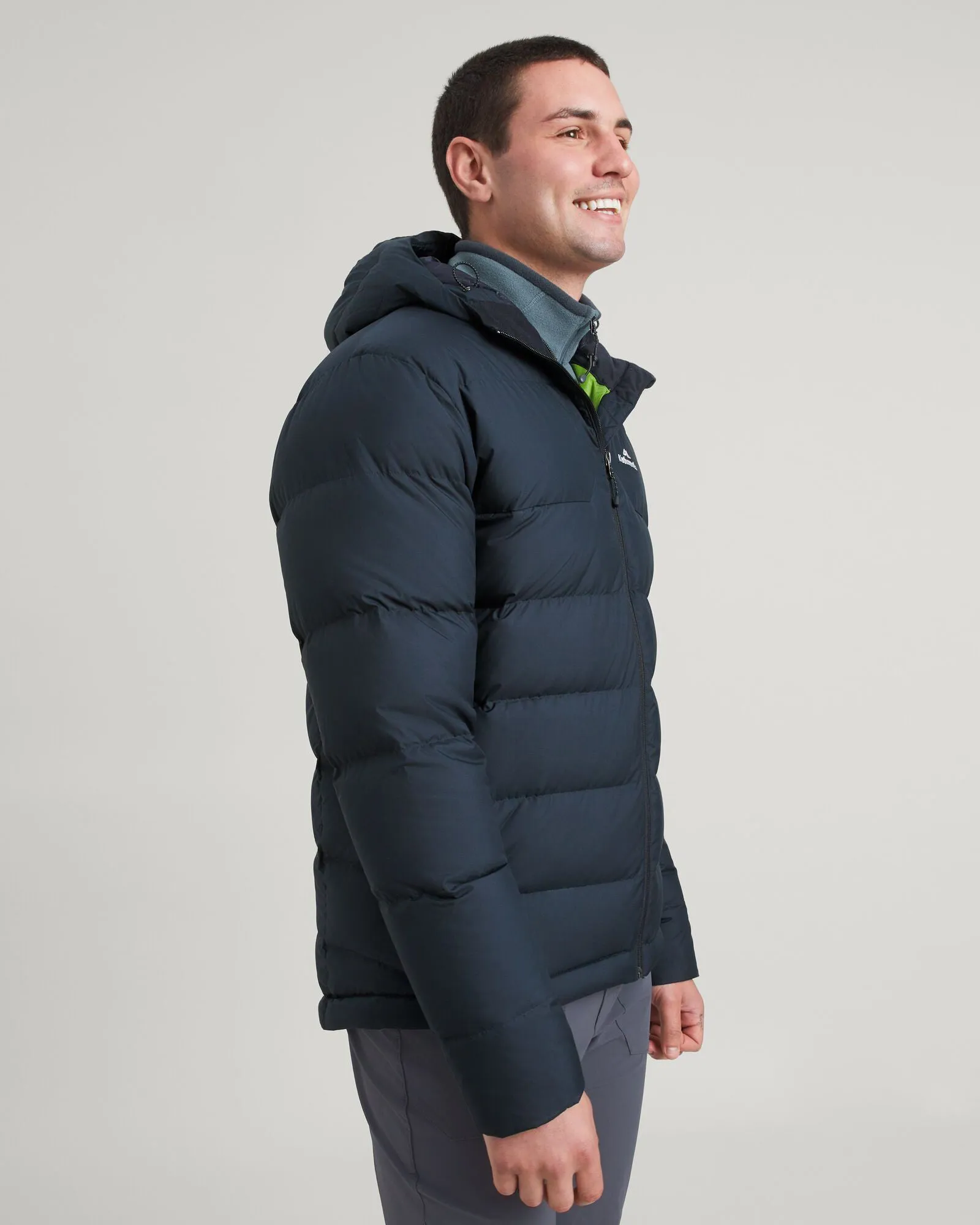 Men's Epiq Hooded Down Jacket - Black