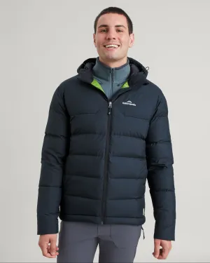 Men's Epiq Hooded Down Jacket - Black