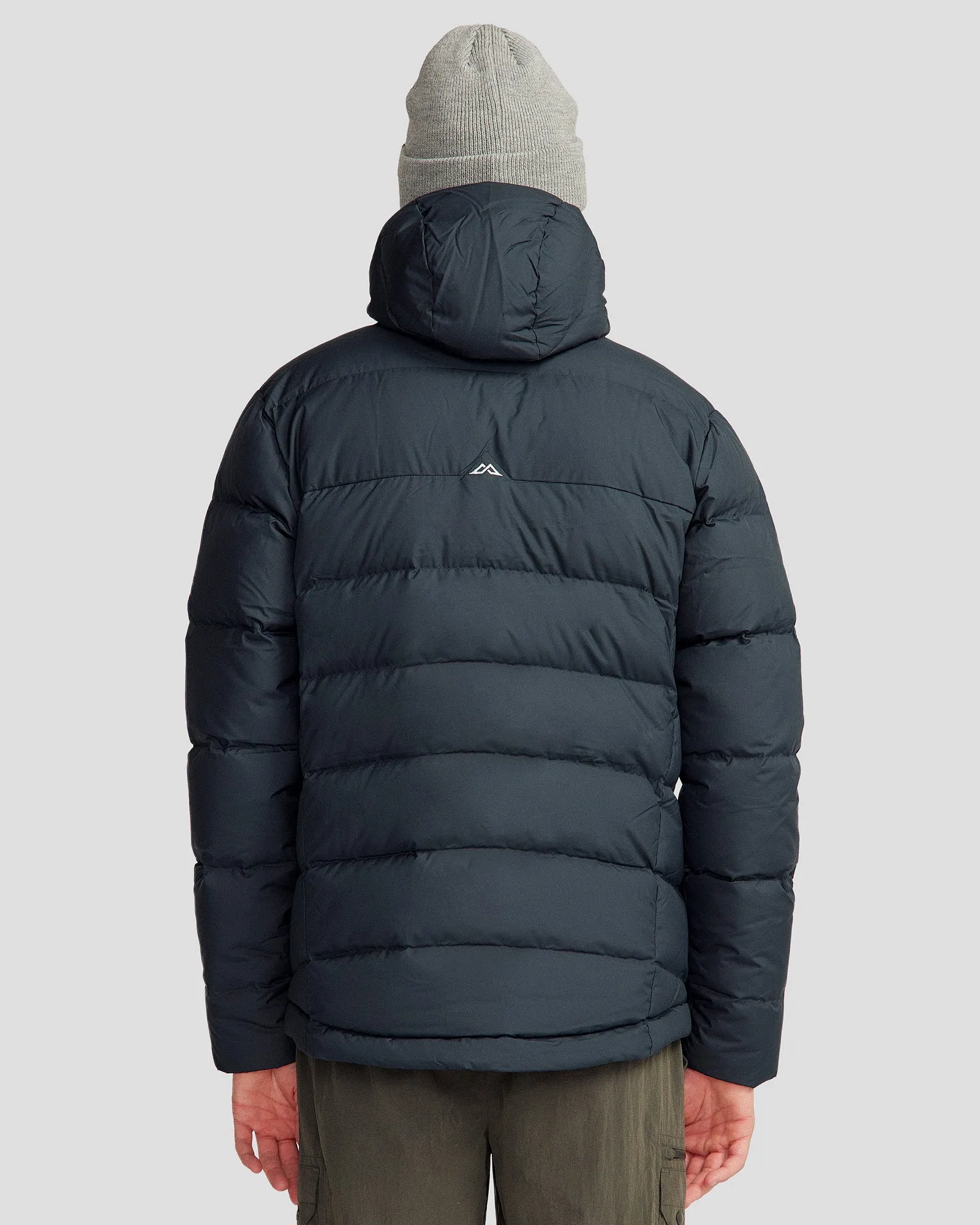 Men's Epiq Hooded Down Jacket - Black