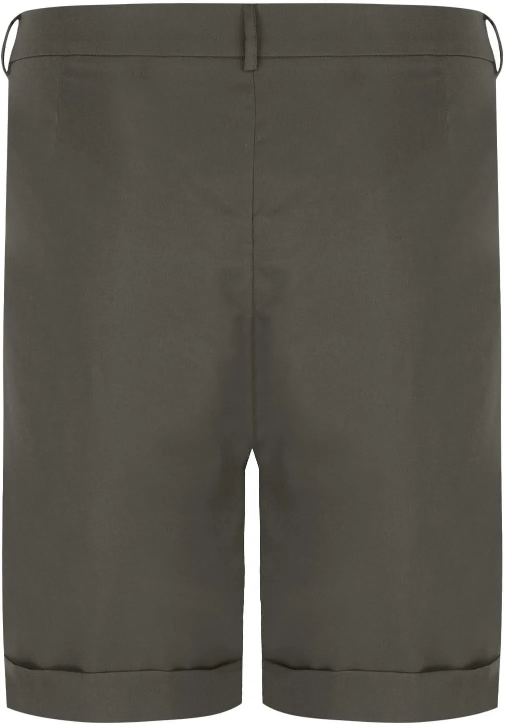 Mens Golf Chino Shorts Summer Beach Relaxted-Fit Pleated Front Button Waist Suit Shorts Solid Work Basic Short Pants
