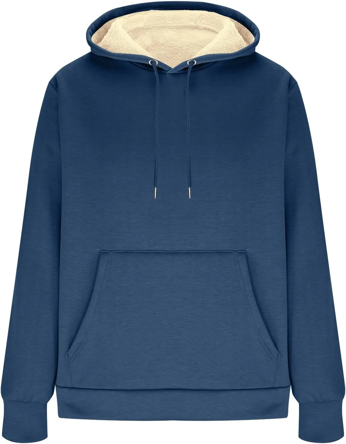 Men's Oversized Heavyweight Fleece Hoodie Winter Casual Hoodies Pullover Hooded Sweatshirts for Men with Pockets
