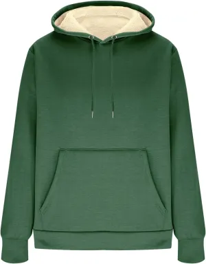 Men's Oversized Heavyweight Fleece Hoodie Winter Casual Hoodies Pullover Hooded Sweatshirts for Men with Pockets