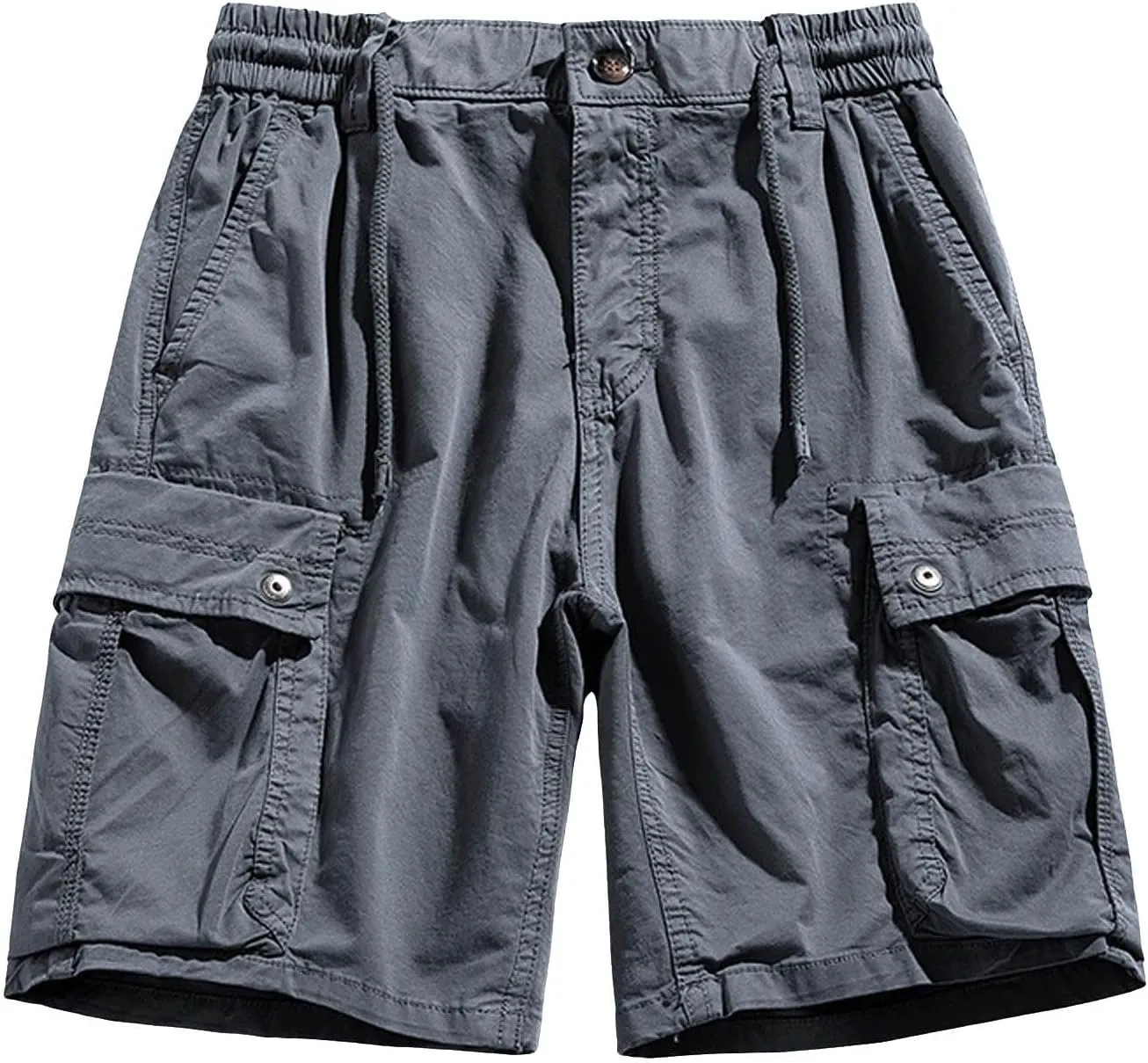 Men's Slim Fit Military Cargo Shorts Summer Multi Pockets Zipper Work Short Casual Outdoor Tactical Shorts for Travel Camping