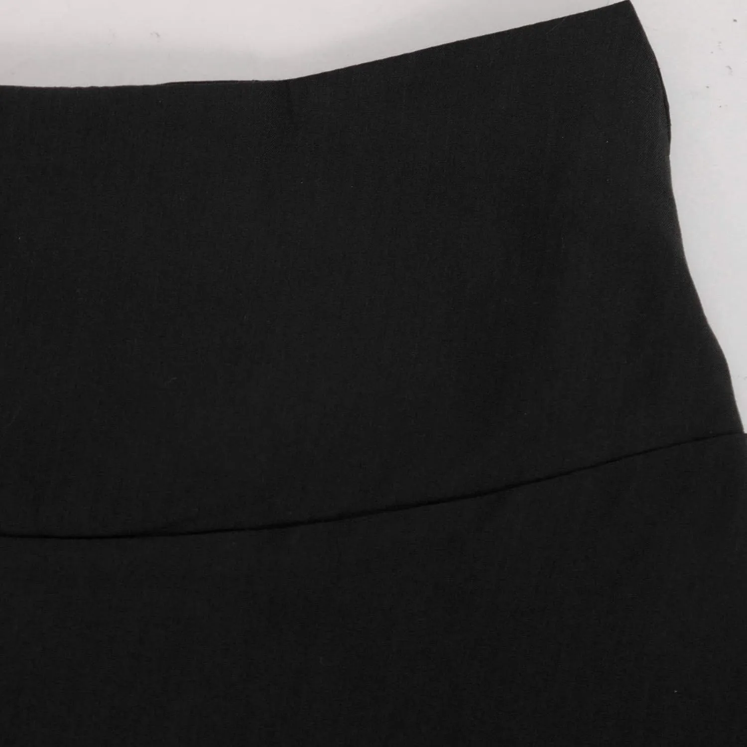 Midi Skirts for Waist Solid Skirt Elegant Womens Pleated Maxi Elastic Skirts High Waist Pleated A-Line Double