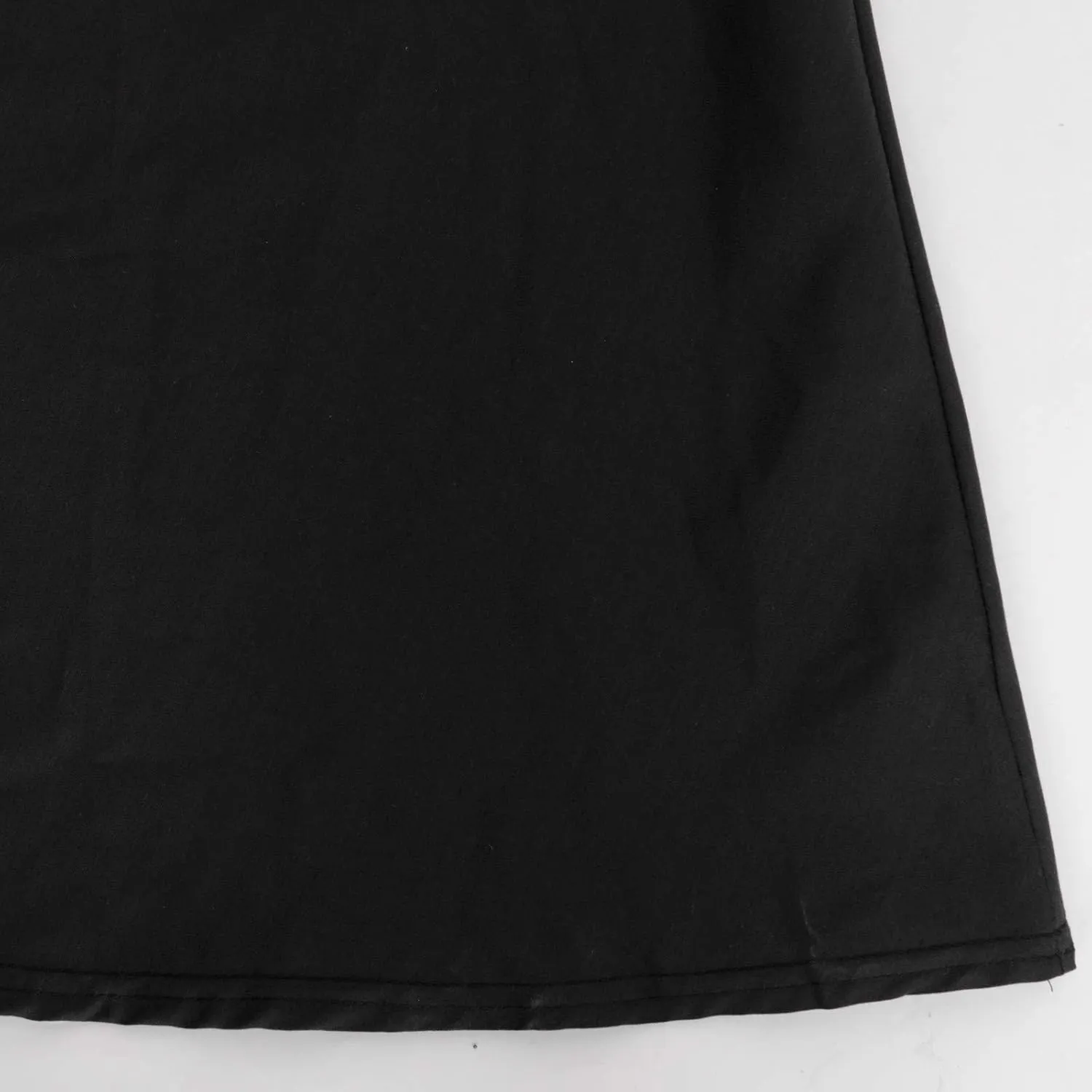 Midi Skirts for Waist Solid Skirt Elegant Womens Pleated Maxi Elastic Skirts High Waist Pleated A-Line Double