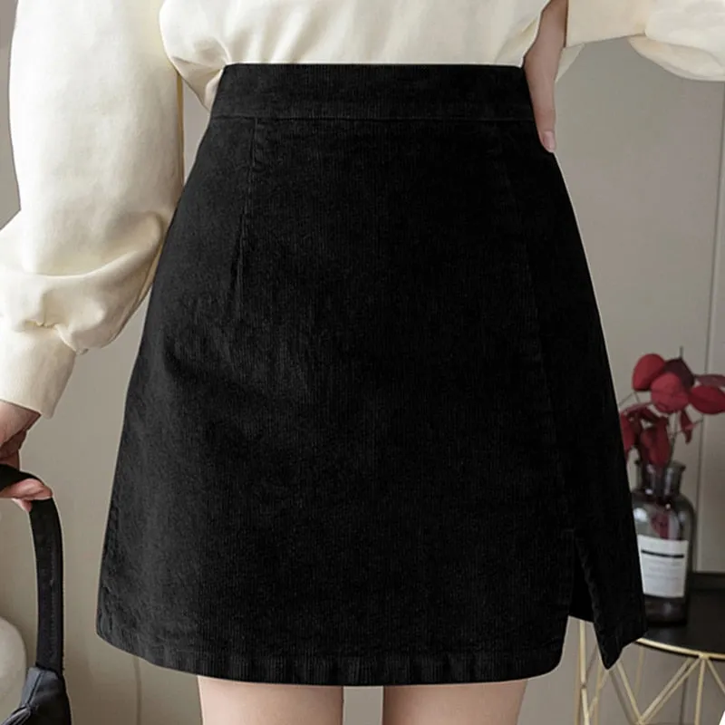 Mini Casual High Waist A-Line Skirt