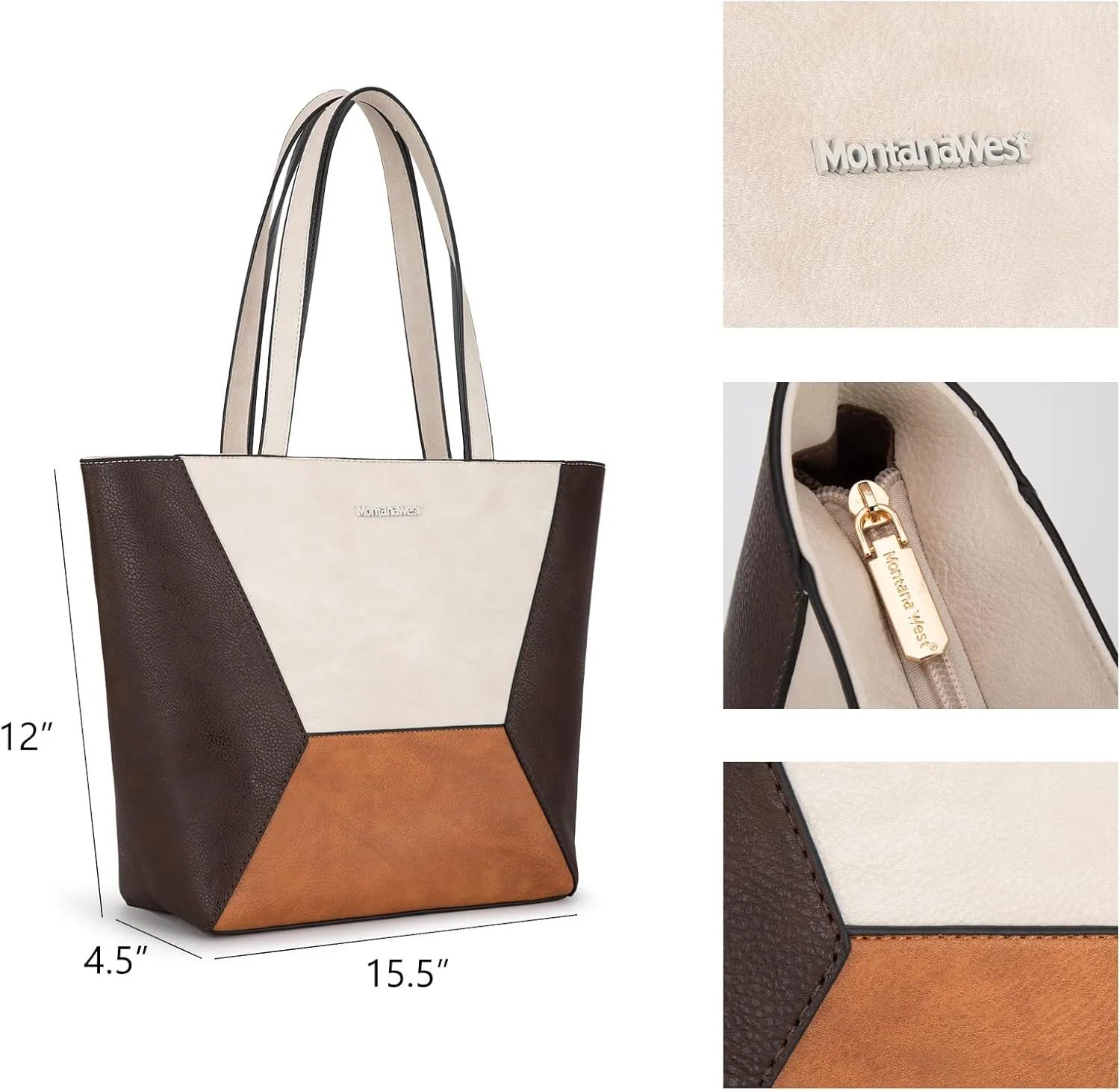 Montana West Tote Bag for Women Work Top Handle Handbags and Purses