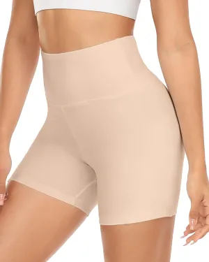 MOREFEEL High Waisted Biker Shorts for Women -3'' / 5'' Tummy Control Butt Lifting Gym Workout Athletic Shorts Yoga Pants