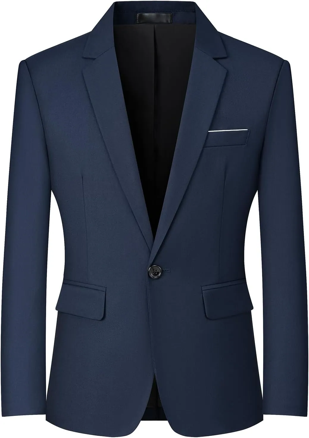 Mylldey Mens Blazers Slim Fit Business Casual Men Suit Sport Coat One Button Travel Blazer Lightweight Suit Jacket