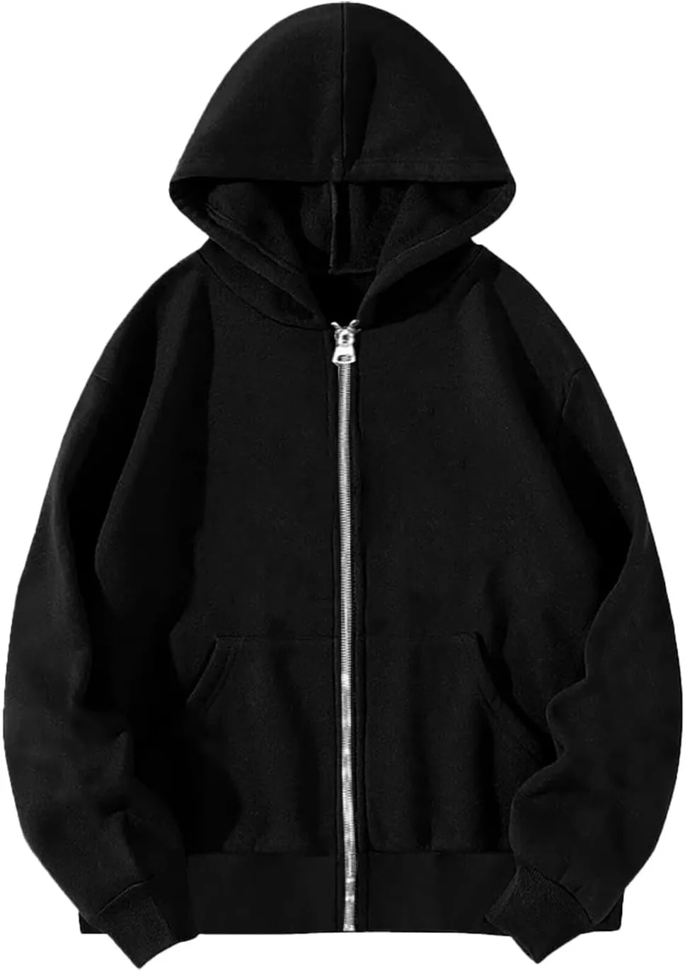 Oversized Hoodies for Women Trendy Plus Size Long Sleeve Cute Zip Up Sweatshirts Y2k Casual Fall Fashion 2024 Clothes
