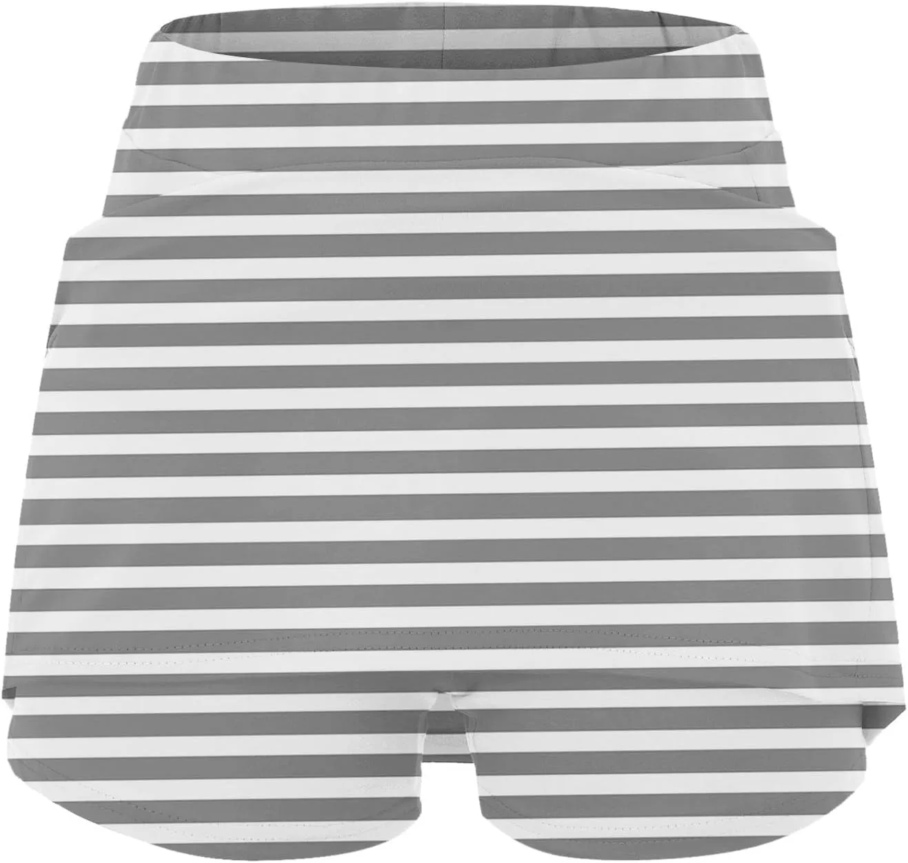 Plus Size Skorts for Women Tummy Control High Waisted Athletic Tennis Golf Skirt with Shorts Pockets Lightweight Biker Shorts