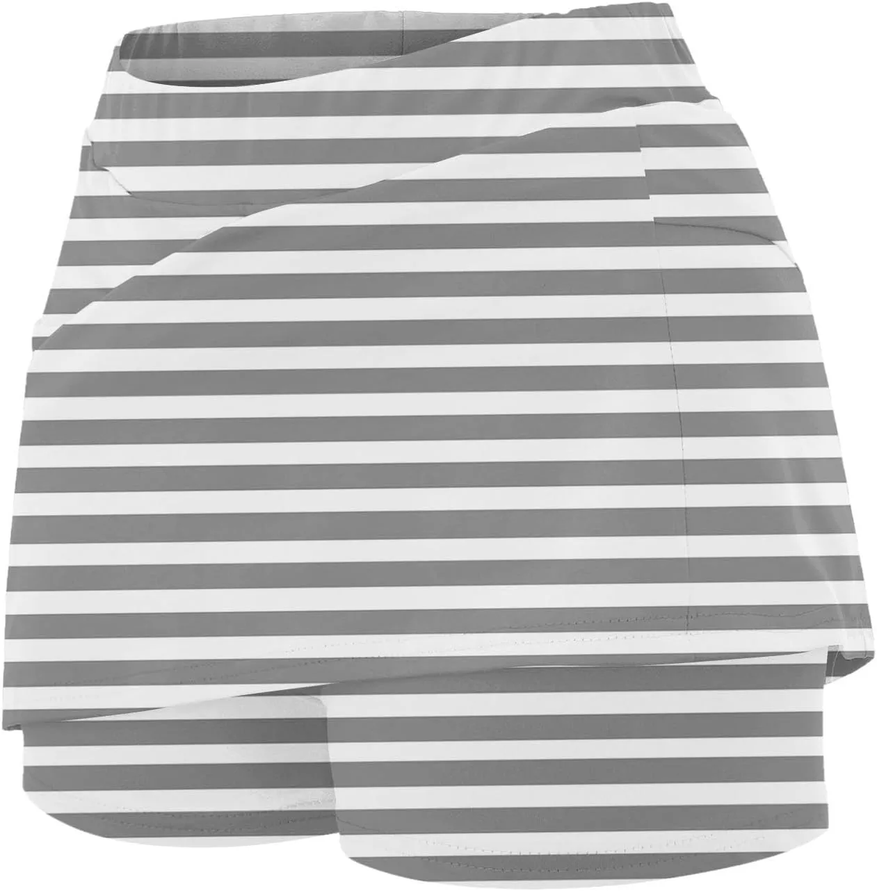 Plus Size Skorts for Women Tummy Control High Waisted Athletic Tennis Golf Skirt with Shorts Pockets Lightweight Biker Shorts