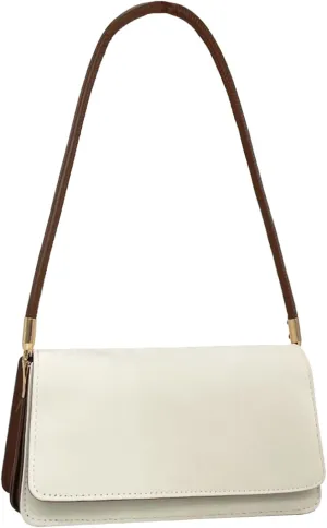 PORT&LOTUS Shoulder Handbag Small Retro Purse for Women with Top Handle
