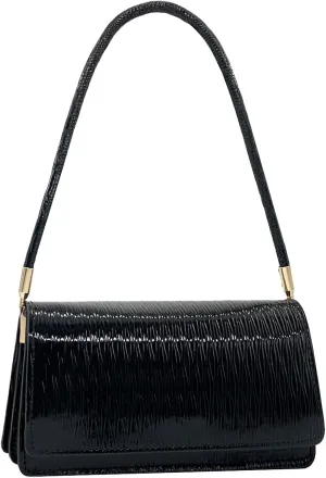 PORT&LOTUS Shoulder Handbag Small Retro Purse for Women with Top Handle