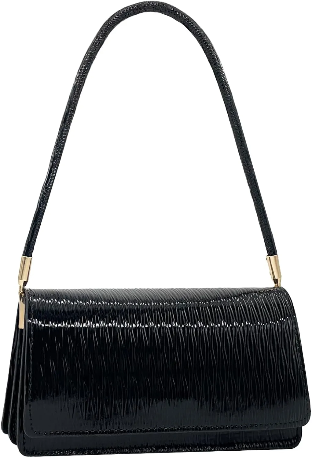 PORT&LOTUS Shoulder Handbag Small Retro Purse for Women with Top Handle